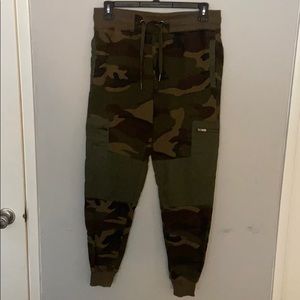 Camo joggers